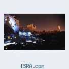 Иерусалим с лазерным шоу