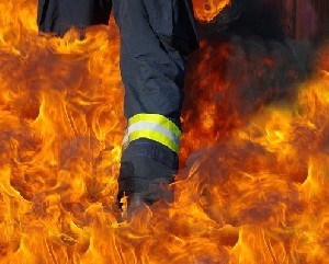 Крупный пожар в столице. Не исключен поджог 