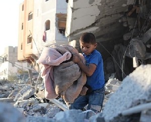 Ракета террористов попала в школу 