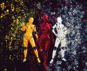 В Шанхае роботы-гуманоиды устроили первое в мире живое гала-шоу