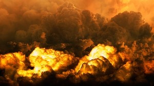 Огненный шар над Бейт-Шемешем: жителей напугал мощный ночной взрыв